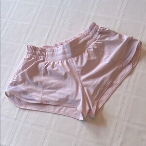 Lululemon Hotty Hot low-rise 2.5” light pink Athletic Shorts
